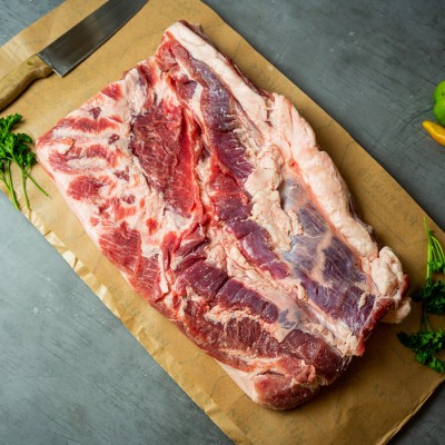 Свинина ребрышки мясные 900 г - купить в Важском